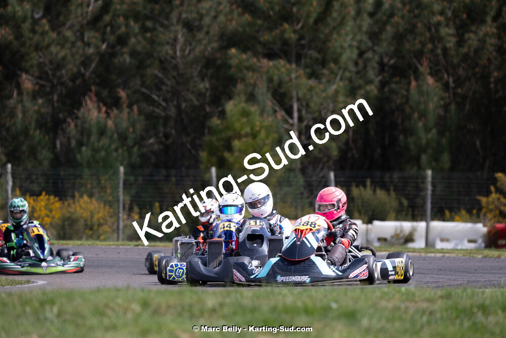 12 & 13/04/2025 : 2ème manche de l’Atlantic Trophée à Kart Land 40 (photos Marc Belly) 2025 — karting