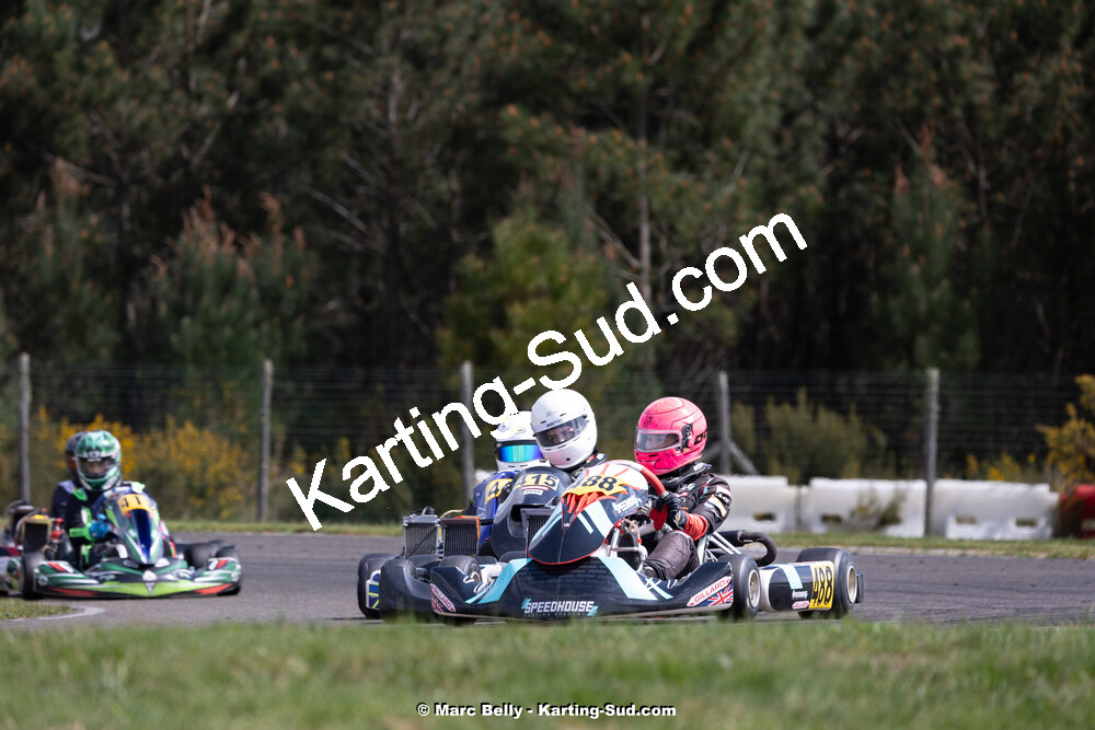 12 & 13/04/2025 : 2ème manche de l’Atlantic Trophée à Kart Land 40 (photos Marc Belly) 2025 — karting