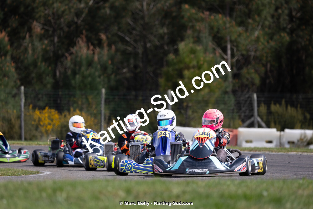 12 & 13/04/2025 : 2ème manche de l’Atlantic Trophée à Kart Land 40 (photos Marc Belly) 2025 — karting