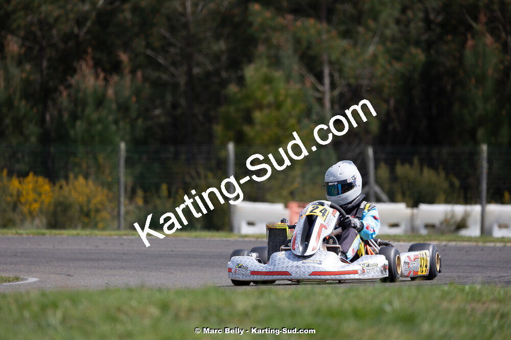 12 & 13/04/2025 : 2ème manche de l’Atlantic Trophée à Kart Land 40 (photos Marc Belly) 2025 — karting