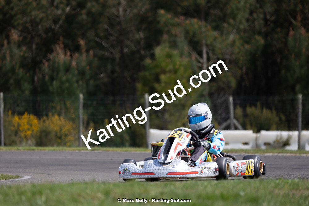 12 & 13/04/2025 : 2ème manche de l’Atlantic Trophée à Kart Land 40 (photos Marc Belly) 2025 — karting