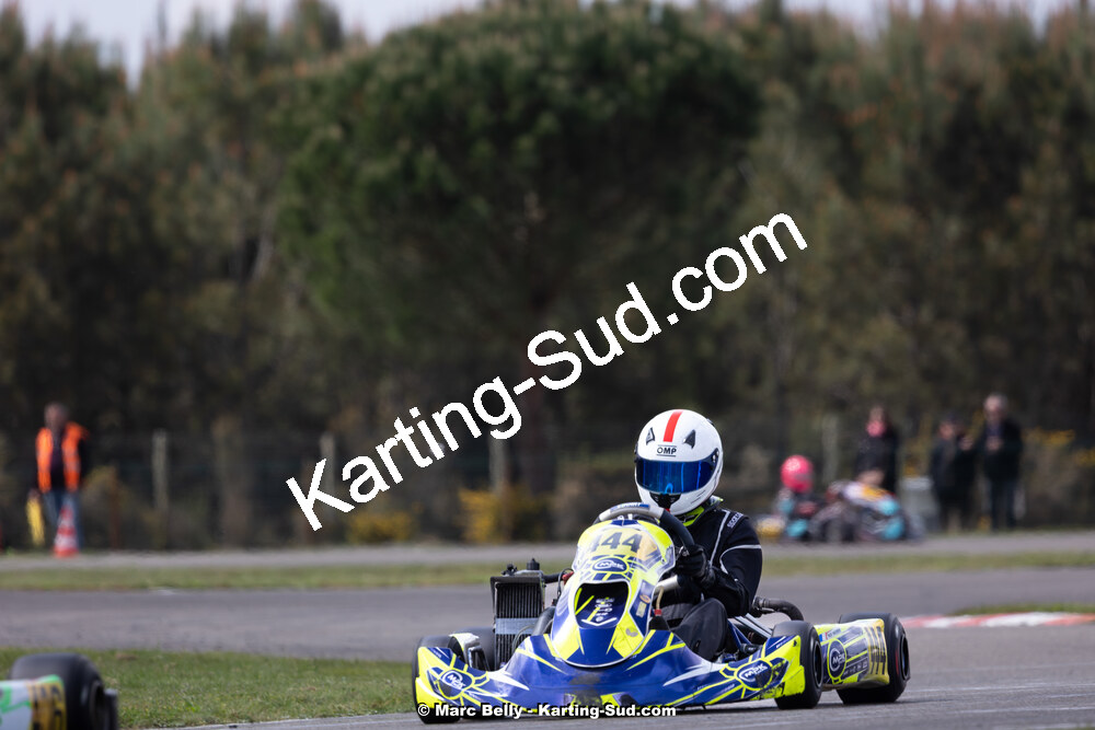 12 & 13/04/2025 : 2ème manche de l’Atlantic Trophée à Kart Land 40 (photos Marc Belly) 2025 — karting