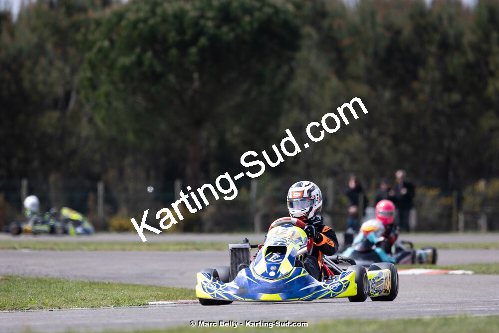 12 & 13/04/2025 : 2ème manche de l’Atlantic Trophée à Kart Land 40 (photos Marc Belly) 2025 — karting