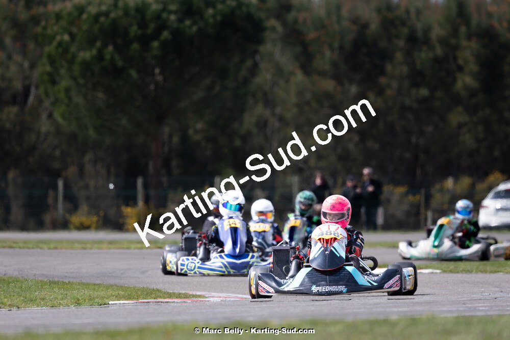 12 & 13/04/2025 : 2ème manche de l’Atlantic Trophée à Kart Land 40 (photos Marc Belly) 2025 — karting