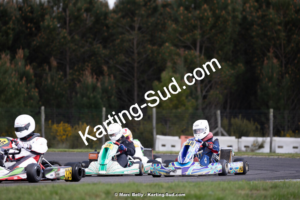 12 & 13/04/2025 : 2ème manche de l’Atlantic Trophée à Kart Land 40 (photos Marc Belly) 2025 — karting