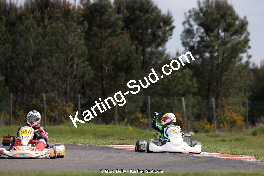 12 & 13/04/2025 : 2ème manche de l’Atlantic Trophée à Kart Land 40 (photos Marc Belly) 2025 — karting