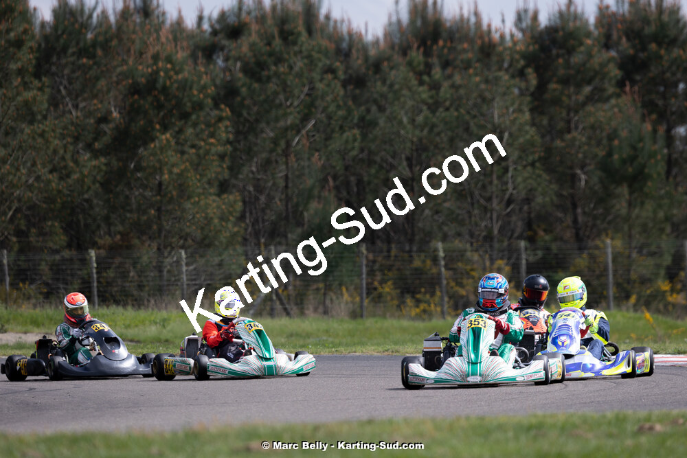 12 & 13/04/2025 : 2ème manche de l’Atlantic Trophée à Kart Land 40 (photos Marc Belly) 2025 — karting