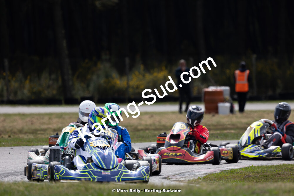 12 & 13/04/2025 : 2ème manche de l’Atlantic Trophée à Kart Land 40 (photos Marc Belly) 2025 — karting