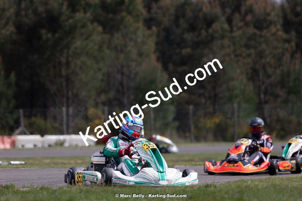 12 & 13/04/2025 : 2ème manche de l’Atlantic Trophée à Kart Land 40 (photos Marc Belly) 2025 — karting