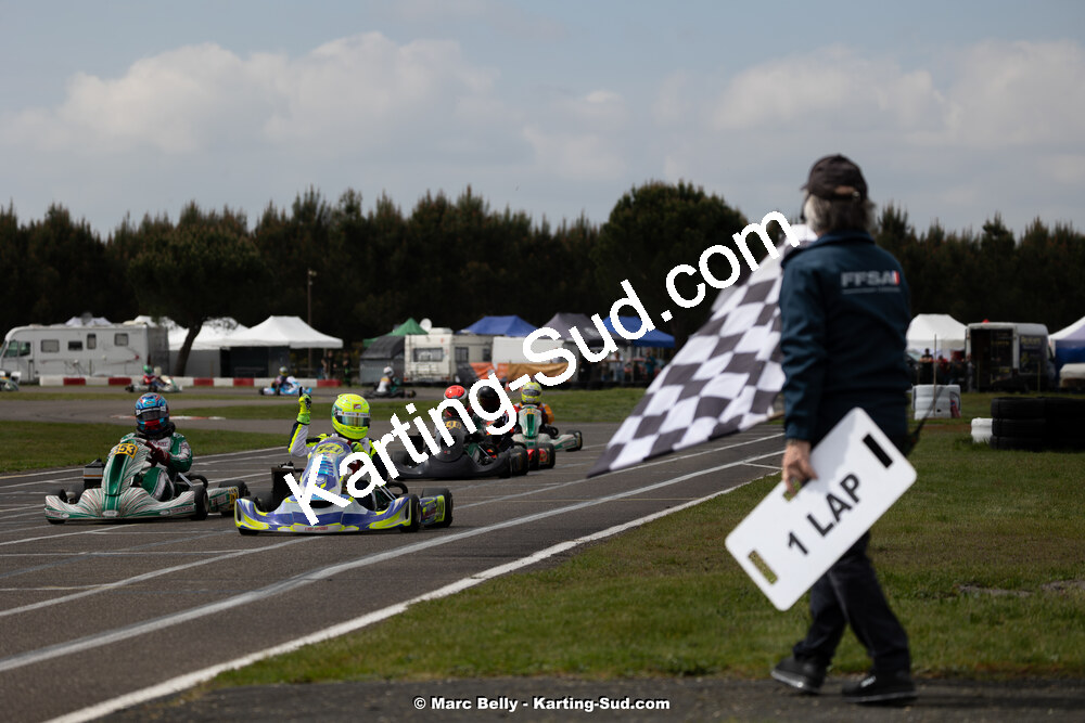12 & 13/04/2025 : 2ème manche de l’Atlantic Trophée à Kart Land 40 (photos Marc Belly) 2025 — karting