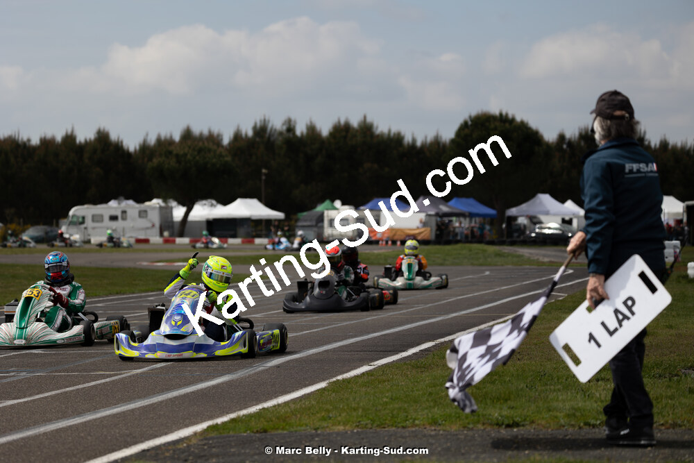 12 & 13/04/2025 : 2ème manche de l’Atlantic Trophée à Kart Land 40 (photos Marc Belly) 2025 — karting