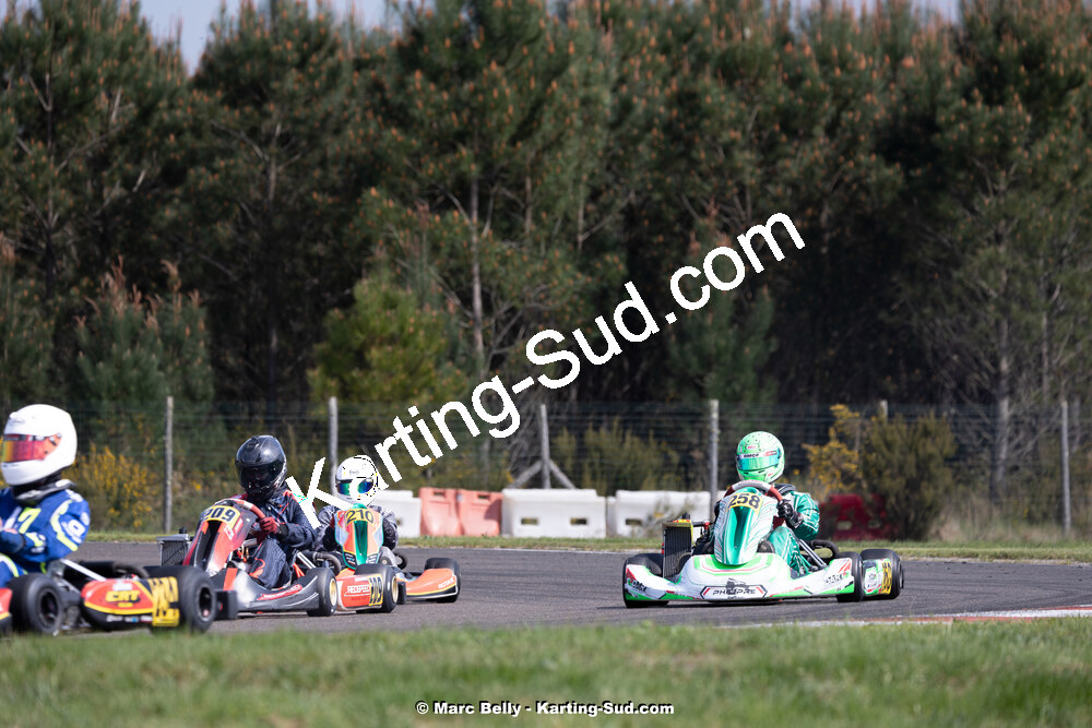 12 & 13/04/2025 : 2ème manche de l’Atlantic Trophée à Kart Land 40 (photos Marc Belly) 2025 — karting
