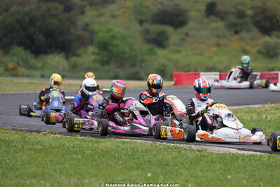26 & 27/04/2025 : 3ème manche du Championnat du Sud au circuit Fun Kart Brissac (photos Stéphane Agnus) 2025 — karting