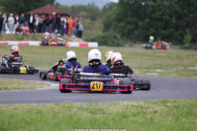 26 & 27/04/2025 : 3ème manche du Championnat du Sud au circuit Fun Kart Brissac (photos Stéphane Agnus) 2025 — karting