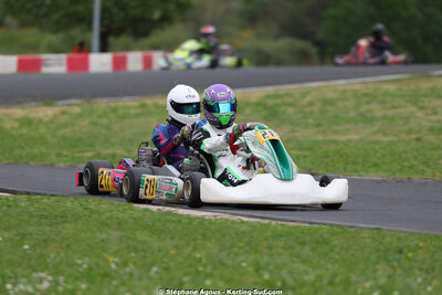 26 & 27/04/2025 : 3ème manche du Championnat du Sud au circuit Fun Kart Brissac (photos Stéphane Agnus) 2025 — karting