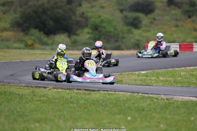 26 & 27/04/2025 : 3ème manche du Championnat du Sud au circuit Fun Kart Brissac (photos Stéphane Agnus) 2025 — karting