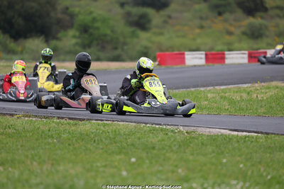 26 & 27/04/2025 : 3ème manche du Championnat du Sud au circuit Fun Kart Brissac (photos Stéphane Agnus) 2025 — karting