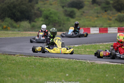 26 & 27/04/2025 : 3ème manche du Championnat du Sud au circuit Fun Kart Brissac (photos Stéphane Agnus) 2025 — karting