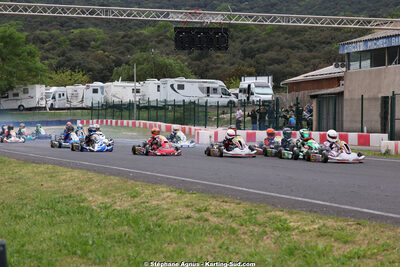 26 & 27/04/2025 : 3ème manche du Championnat du Sud au circuit Fun Kart Brissac (photos Stéphane Agnus) 2025 — karting