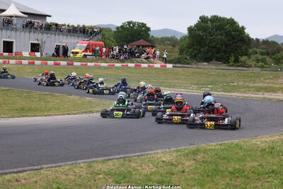 26 & 27/04/2025 : 3ème manche du Championnat du Sud au circuit Fun Kart Brissac (photos Stéphane Agnus) 2025 — karting