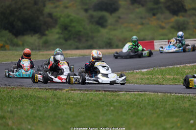 26 & 27/04/2025 : 3ème manche du Championnat du Sud au circuit Fun Kart Brissac (photos Stéphane Agnus) 2025 — karting