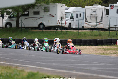 26 & 27/04/2025 : 3ème manche du Championnat du Sud au circuit Fun Kart Brissac (photos Stéphane Agnus) 2025 — karting