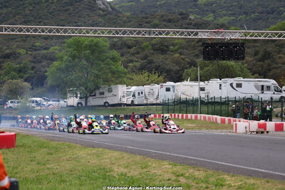 26 & 27/04/2025 : 3ème manche du Championnat du Sud au circuit Fun Kart Brissac (photos Stéphane Agnus) 2025 — karting