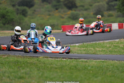 26 & 27/04/2025 : 3ème manche du Championnat du Sud au circuit Fun Kart Brissac (photos Stéphane Agnus) 2025 — karting