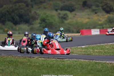 26 & 27/04/2025 : 3ème manche du Championnat du Sud au circuit Fun Kart Brissac (photos Stéphane Agnus) 2025 — karting