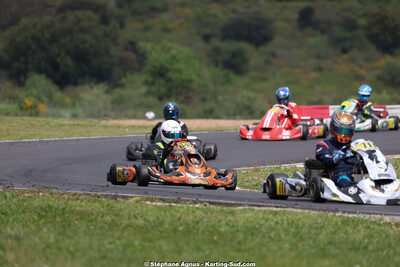 26 & 27/04/2025 : 3ème manche du Championnat du Sud au circuit Fun Kart Brissac (photos Stéphane Agnus) 2025 — karting