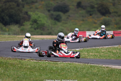 26 & 27/04/2025 : 3ème manche du Championnat du Sud au circuit Fun Kart Brissac (photos Stéphane Agnus) 2025 — karting