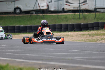 26 & 27/04/2025 : 3ème manche du Championnat du Sud au circuit Fun Kart Brissac (photos Stéphane Agnus) 2025 — karting