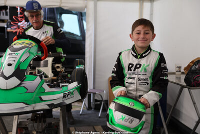 Gabriel RINAUDO — 26 & 27/04/2025 : 3ème manche du Championnat du Sud au circuit Fun Kart Brissac (photos Stéphane Agnus) 2025 — karting
