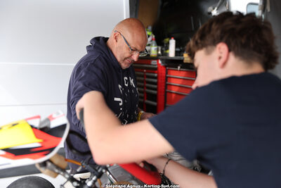 Luc PORTARIES — 26 & 27/04/2025 : 3ème manche du Championnat du Sud au circuit Fun Kart Brissac (photos Stéphane Agnus) 2025 — karting