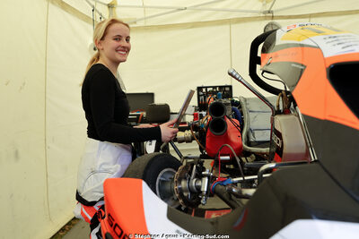 Laura BOURGUET — 26 & 27/04/2025 : 3ème manche du Championnat du Sud au circuit Fun Kart Brissac (photos Stéphane Agnus) 2025 — karting