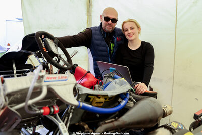 Laura BOURGUET — 26 & 27/04/2025 : 3ème manche du Championnat du Sud au circuit Fun Kart Brissac (photos Stéphane Agnus) 2025 — karting
