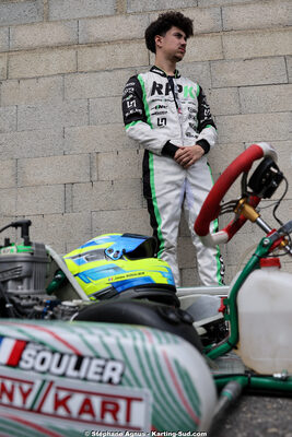 Joan SOULIER — 26 & 27/04/2025 : 3ème manche du Championnat du Sud au circuit Fun Kart Brissac (photos Stéphane Agnus) 2025 — karting