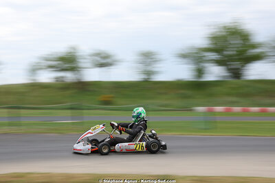 26 & 27/04/2025 : 3ème manche du Championnat du Sud au circuit Fun Kart Brissac (photos Stéphane Agnus) 2025 — karting