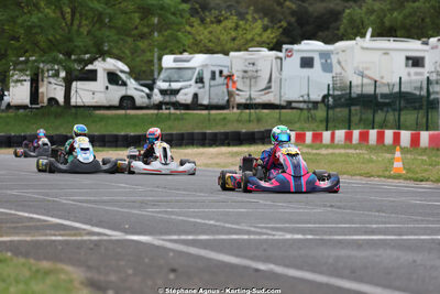 26 & 27/04/2025 : 3ème manche du Championnat du Sud au circuit Fun Kart Brissac (photos Stéphane Agnus) 2025 — karting