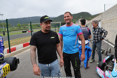 Gregory CAZAJOUS — 26 & 27/04/2025 : 3ème manche du Championnat du Sud au circuit Fun Kart Brissac (photos Stéphane Agnus) 2025 — karting