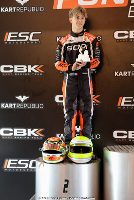 Evan MAINIER — 26 & 27/04/2025 : 3ème manche du Championnat du Sud au circuit Fun Kart Brissac (photos Stéphane Agnus) 2025 — karting