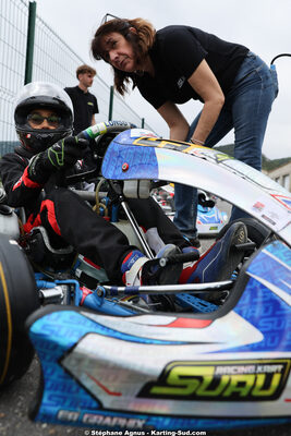 Sandrine SUAU — 26 & 27/04/2025 : 3ème manche du Championnat du Sud au circuit Fun Kart Brissac (photos Stéphane Agnus) 2025 — karting
