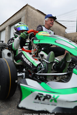 Patrick RINAUDO — 26 & 27/04/2025 : 3ème manche du Championnat du Sud au circuit Fun Kart Brissac (photos Stéphane Agnus) 2025 — karting