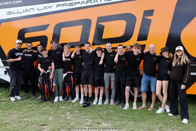 Cléa BOURACHOT, Evan MAINIER — 26 & 27/04/2025 : 3ème manche du Championnat du Sud au circuit Fun Kart Brissac (photos Stéphane Agnus) 2025 — karting
