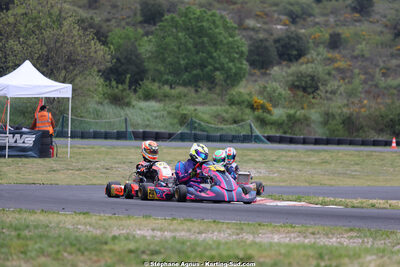 26 & 27/04/2025 : 3ème manche du Championnat du Sud au circuit Fun Kart Brissac (photos Stéphane Agnus) 2025 — karting