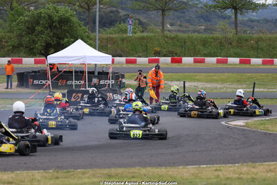 26 & 27/04/2025 : 3ème manche du Championnat du Sud au circuit Fun Kart Brissac (photos Stéphane Agnus) 2025 — karting