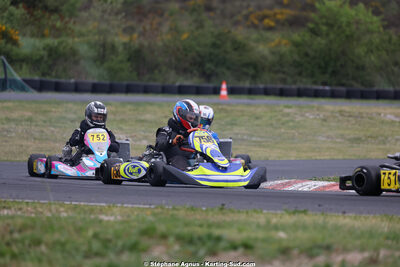 26 & 27/04/2025 : 3ème manche du Championnat du Sud au circuit Fun Kart Brissac (photos Stéphane Agnus) 2025 — karting