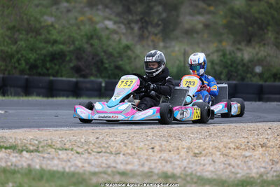 26 & 27/04/2025 : 3ème manche du Championnat du Sud au circuit Fun Kart Brissac (photos Stéphane Agnus) 2025 — karting