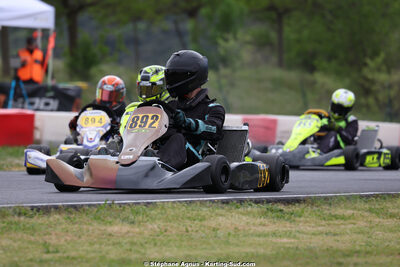 26 & 27/04/2025 : 3ème manche du Championnat du Sud au circuit Fun Kart Brissac (photos Stéphane Agnus) 2025 — karting