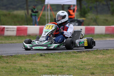 26 & 27/04/2025 : 3ème manche du Championnat du Sud au circuit Fun Kart Brissac (photos Stéphane Agnus) 2025 — karting